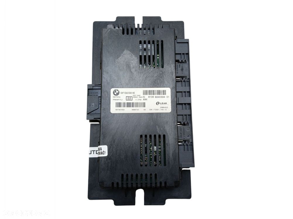 STEROWNIK MODUŁ ŚWIATEŁ BMW X1 E84 LIFT (12-15) 9340334 - 1