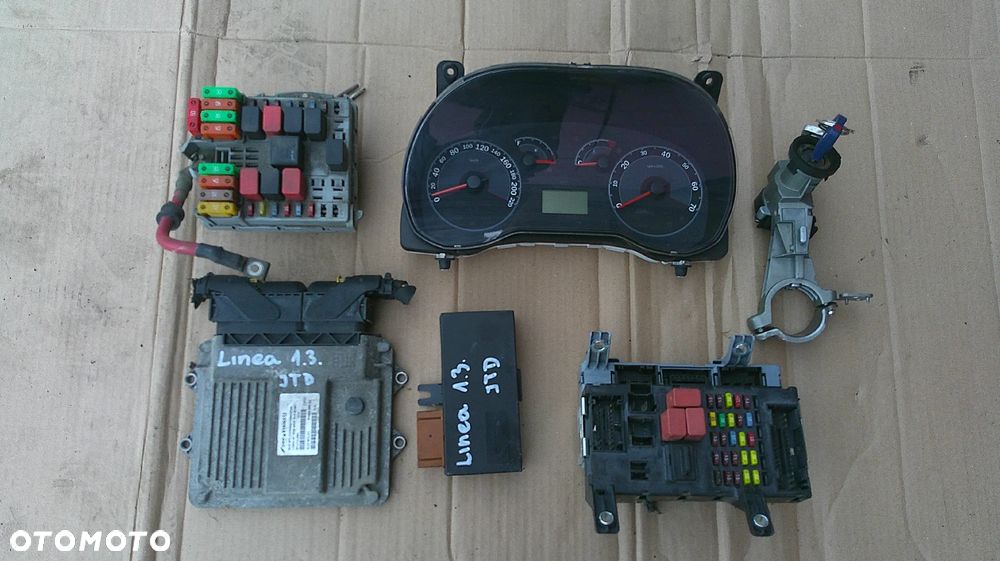 FIAT LINEA 1.3 JTD IMMO ZESTAW STARTOWY 51806512 - 1