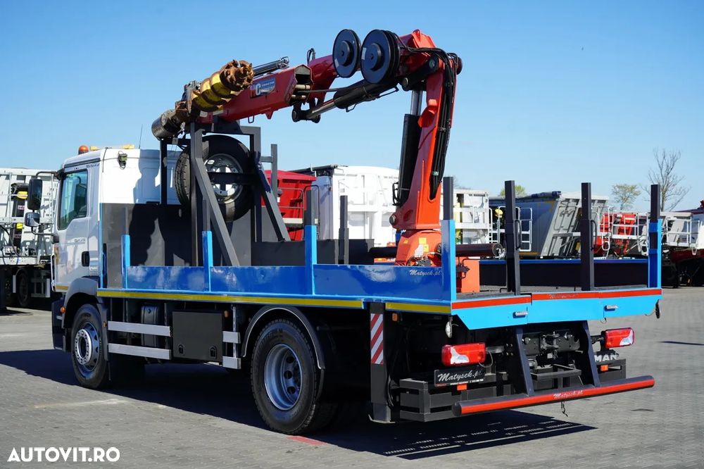 MAN TGM 15 .290 / HDS HC 190 + FORATOR 2 mb / FORMAT / RADIO CONTROL / EURO 6 / MANUAL / 2019 - 6