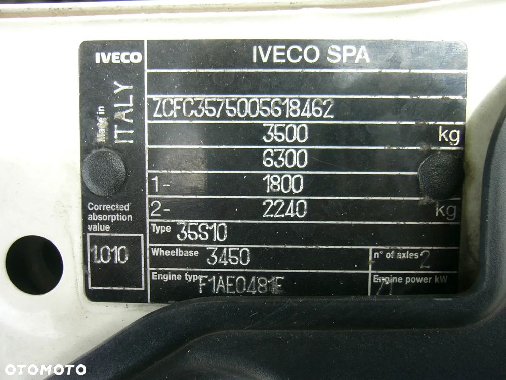 Iveco Daily 35s10 Doka 7 osób Faktura vat - 19