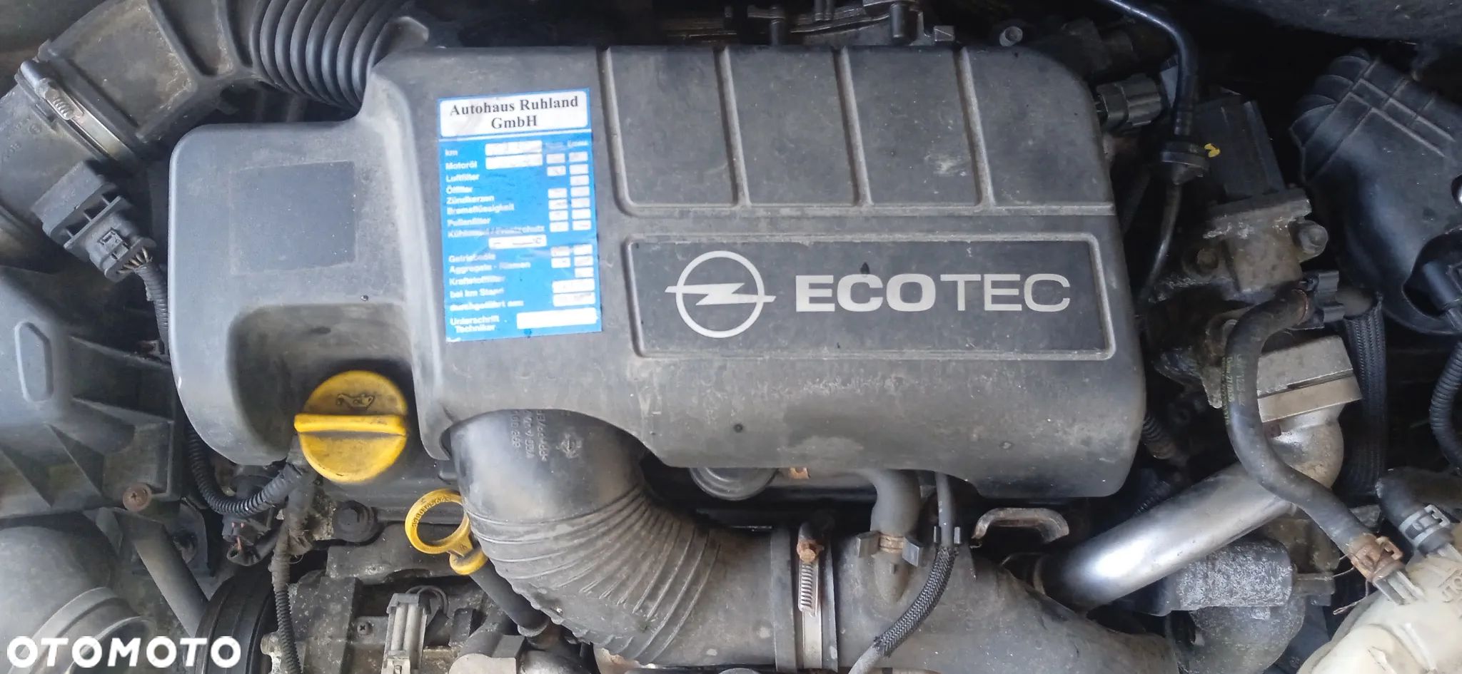 OPEL MERIVA A CORSA D 1,7CDTI Z17DTR silnik wtryski turbina kompletny w aucie do odpalenia MERIVA ZAFIRA ASTRA - 1