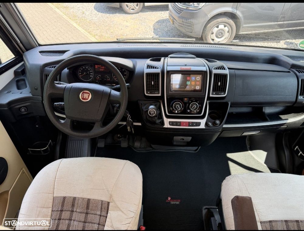 Chausson Welcome I 778 Cama central + Basculante + frigorífico 190L - 7