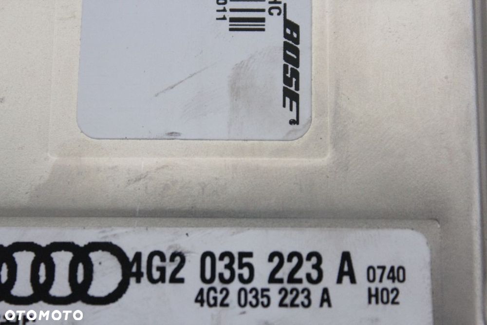 WZMACNIACZ BOSE AUDI A6 A7 LIFT 4G2035223A 2015 - 4
