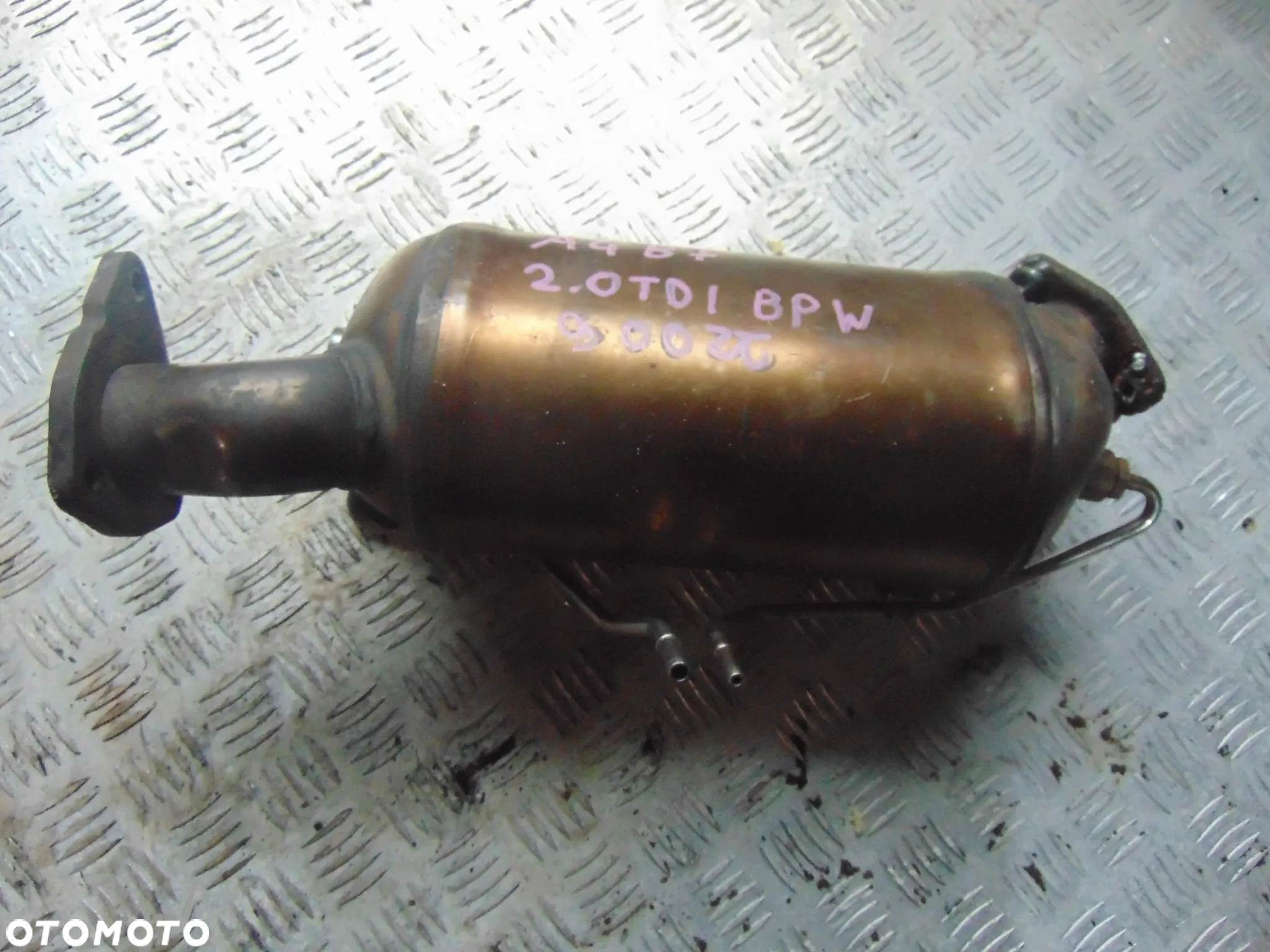 DPF audi a4 b7 2,0 tdi - 2