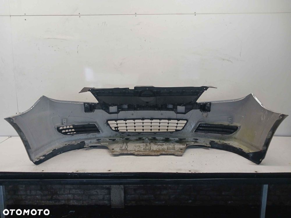 + ZDERZAK PRZÓD PRZEDNI OPEL VECTRA C LIFT FL Z157 SREBRNY - 5