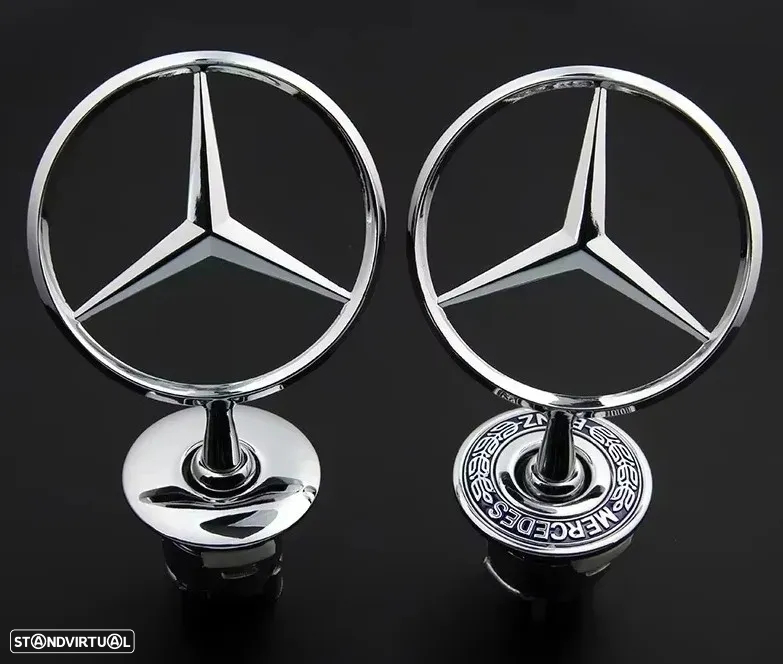 Emblema Símbolo capô ou bagageira Mercedes Benz - 2