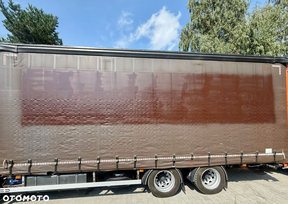 Scania R400 TOPLINE 6x2 JUMBO OŚ PODNOSZONA ZABUDOWA VAN HOOL FIRANKA ALUMINIOWA DŁ:7.90m DOLNY ZACZEP AUTOMAT RETARDER STANDKLIMA WEBASTO 2xALUTANK + PRZYCZEPA TANDEM VAN HOOL ZABUDOWA ALUMINIOWA FIRANKA DŁ:7.90m OSIE SAF ZESTAW PRZESTRZENNY PRZEJAZDOWY 120m3 2014 ADR!!! - 4