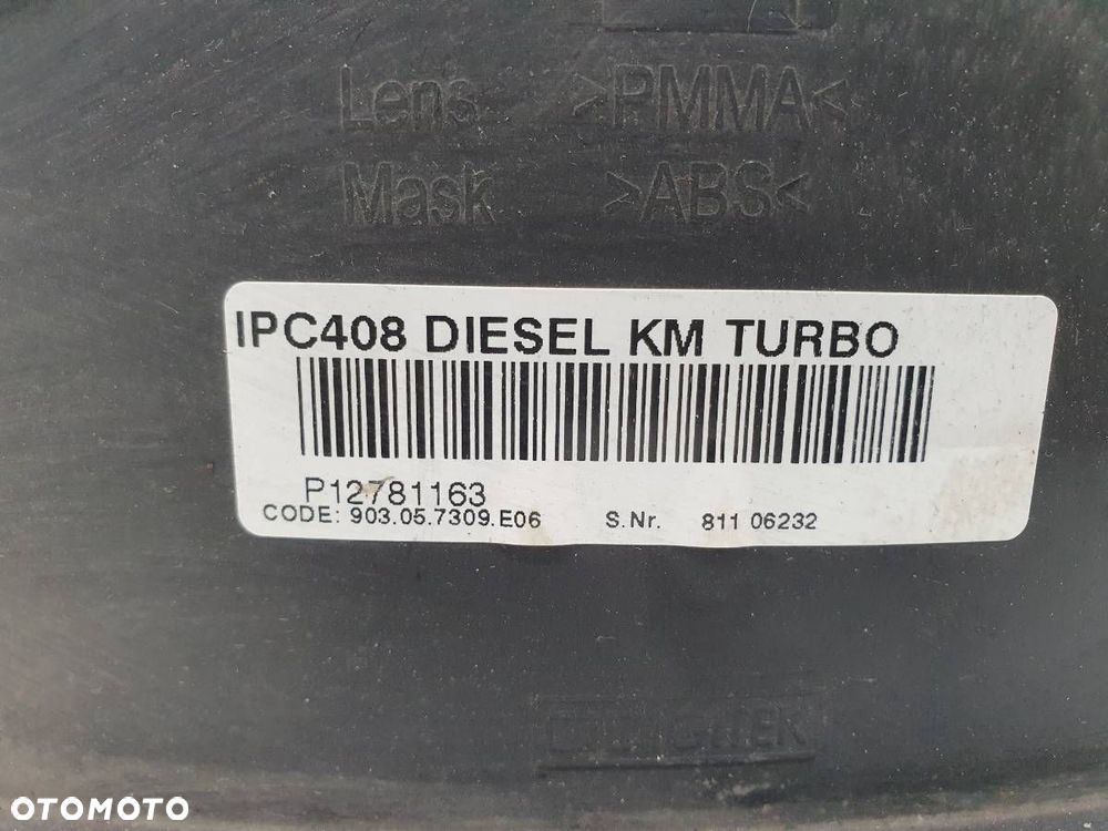 LICZNIK ZEGARY SAAB 9-3 II 1.9 TTID 180HP Z19DTR 12781163 ORYGINAŁ - 6