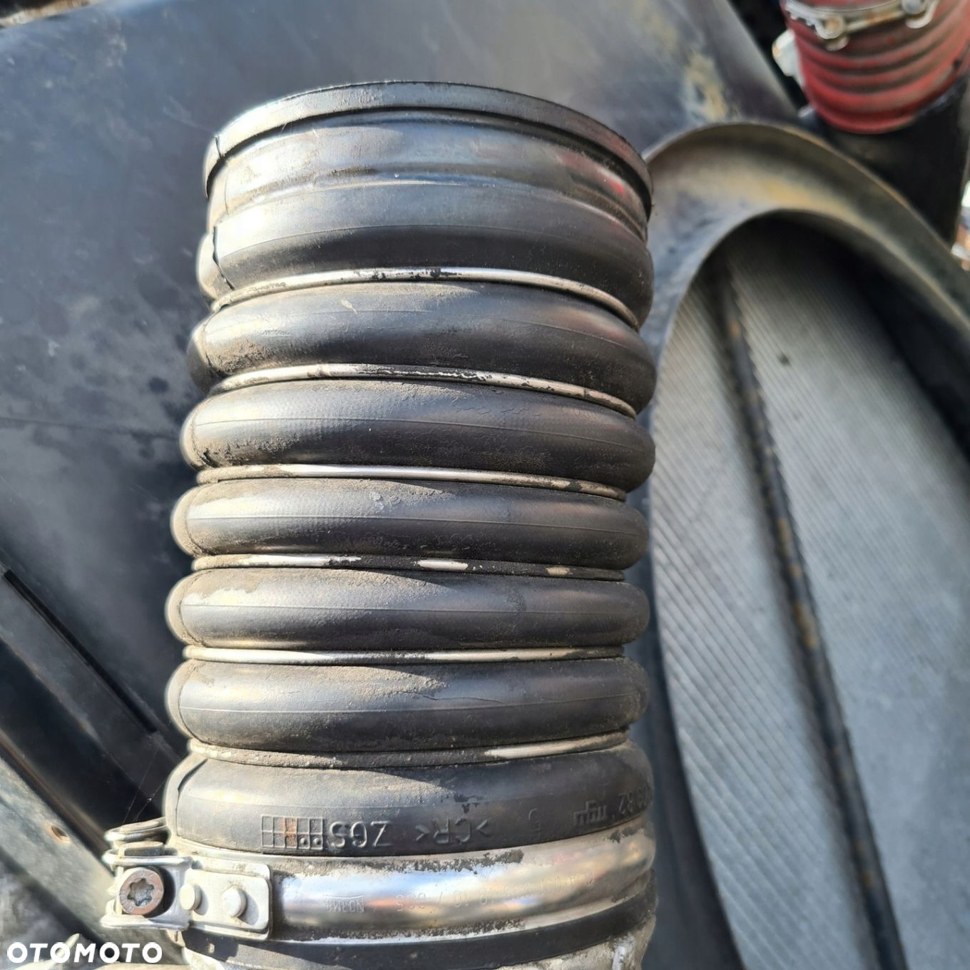 ACTROS MP 3 AXOR PRZEWÓD WĄŻ ŁĄCZNIK POWIETRZA INTERCOOLER A0020945582 - 5