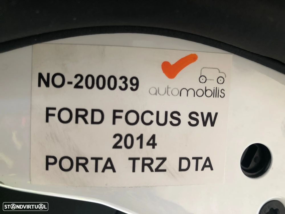 Porta Traseira Direita FORD FOCUS III 1.0 EcoBoost Ref. 2172759 - NO. 200039 - 3