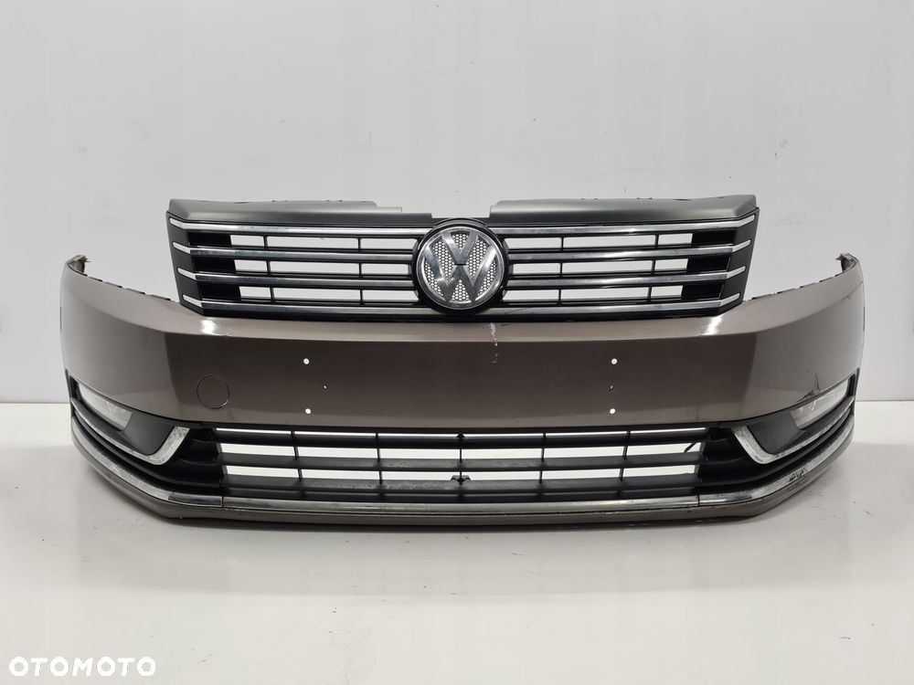 VW PASSAT B7 ZDERZAK PRZÓD PRZEDNI LA8X - 1