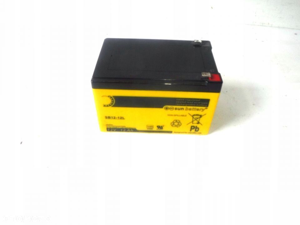 Akumulator 12 V 12,0 Ah SUN BATTERY SB12-12 - 1