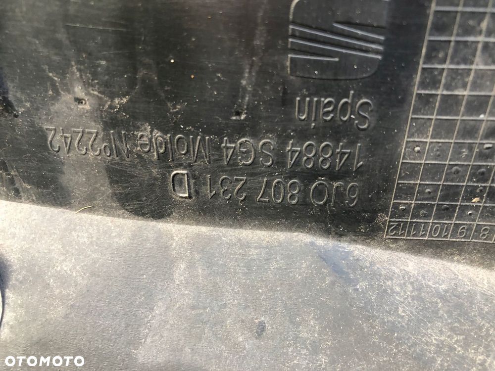 Zderzak przód SEAT IBIZA IV 4 LIFT 2012- 6j0807231d - 6