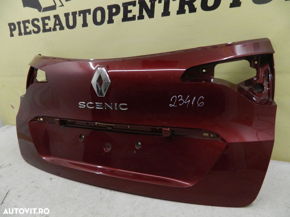 Hayon Renault Scenic, 2016, 2017, 2018, 2019, 2020, 2021. - 4