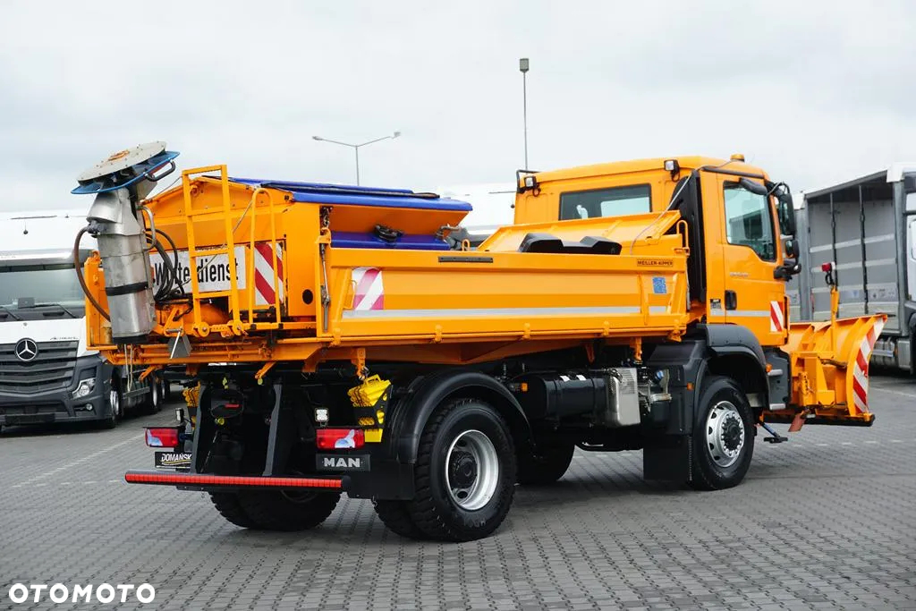 MAN TGM / 18.250 / E 6 / 4 X 4 / WYWROTKA 3 STRONNA / ŁAD. 10 060 KG / JAK NOWY - 6