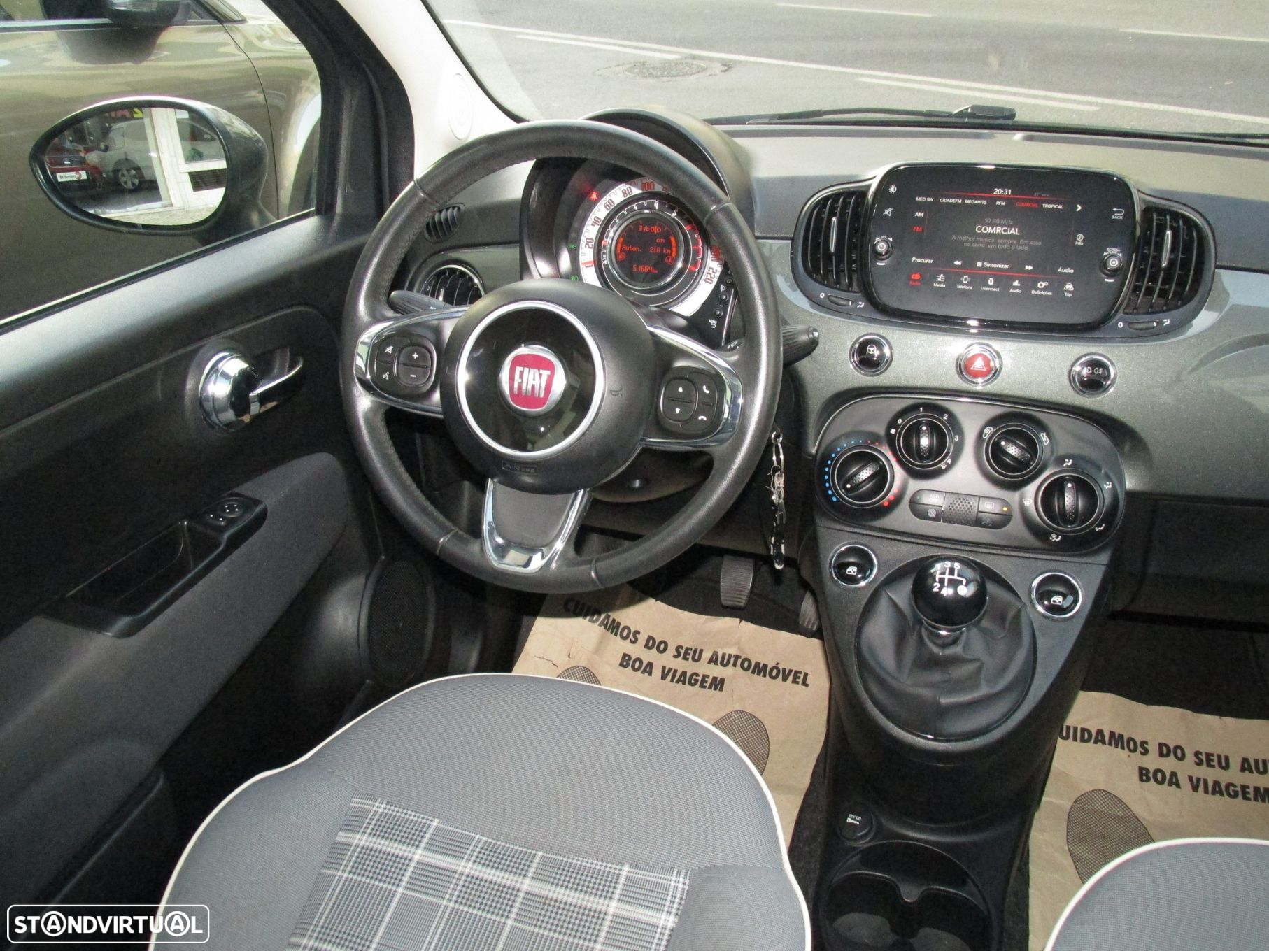 Fiat 500 1.2 Lounge S&S - 24