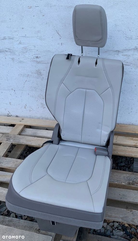 U7 CHRYSLER PACIFICA II 16- FOTEL KANAPA PRAWY TYŁ III RZĄD SKÓRA - 3