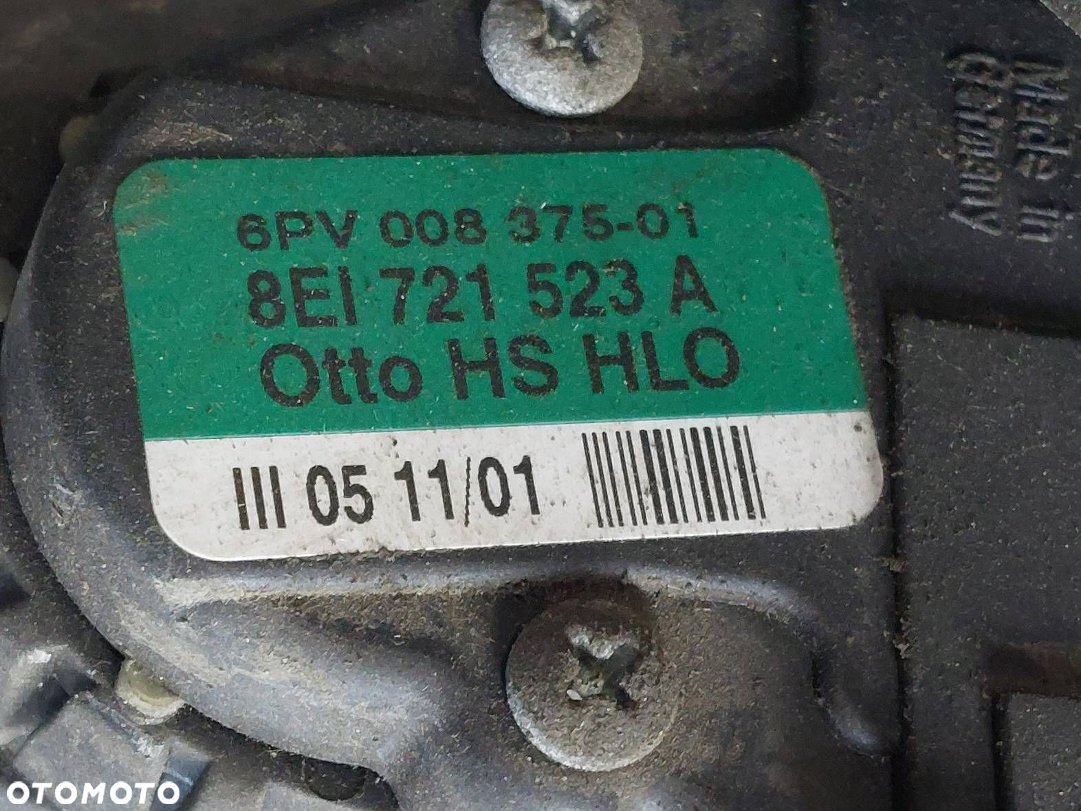 KOMPLET PEDAŁÓW AUDI A4 B6 2.0 20V ALT 8E1721117A 8E1721523A - 2