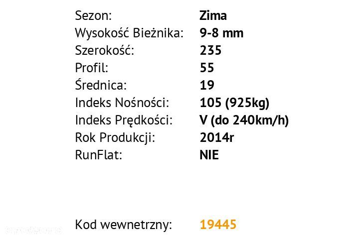 Opony Vredestein Vredestein Wintrac 4 Xtreme 235/55 R19 - 3