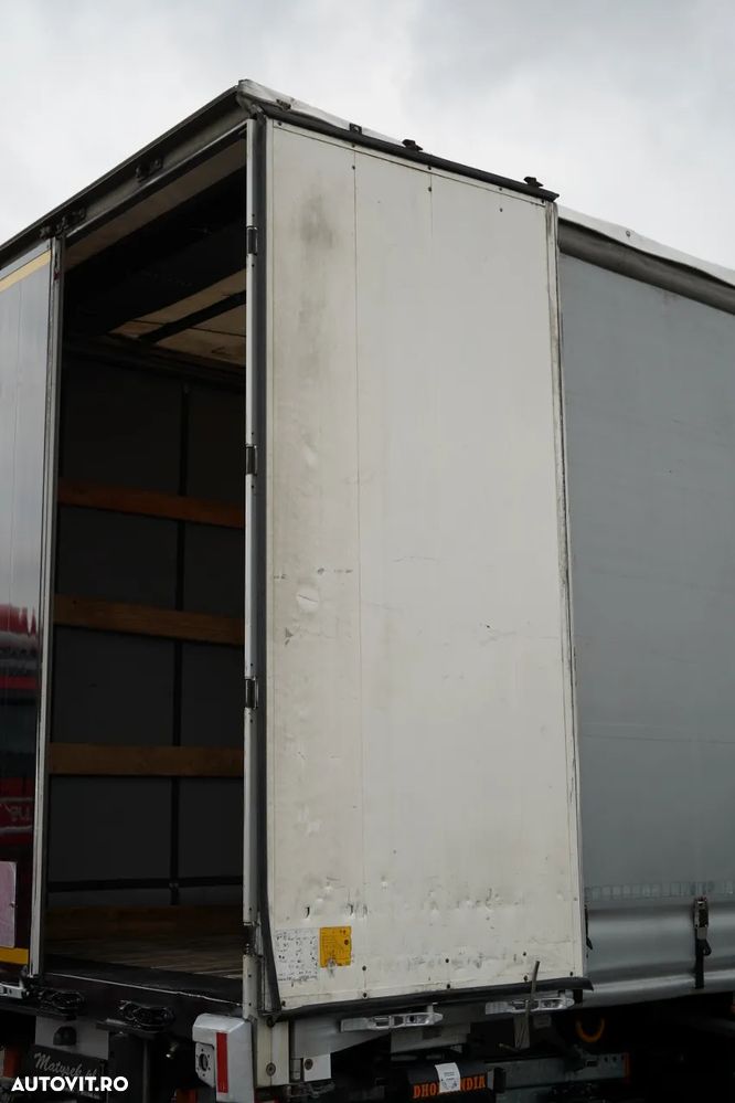 Fruehauf / CORTINĂ / STANDARD / ELEVATOR DHOLLANDIA 2.000 kg / PODEA PUTERNICĂ - 14