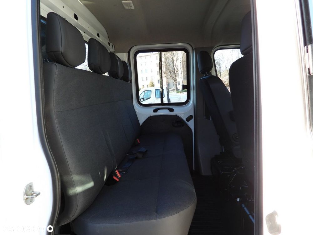 Renault MASTER WYWROTKA PODWÓJNA KABINA DOKA 6 MIEJSC TEMPOMAT LEDY BLIŹNIACZE KOŁA KLIMATYZACJA  130KM - 38