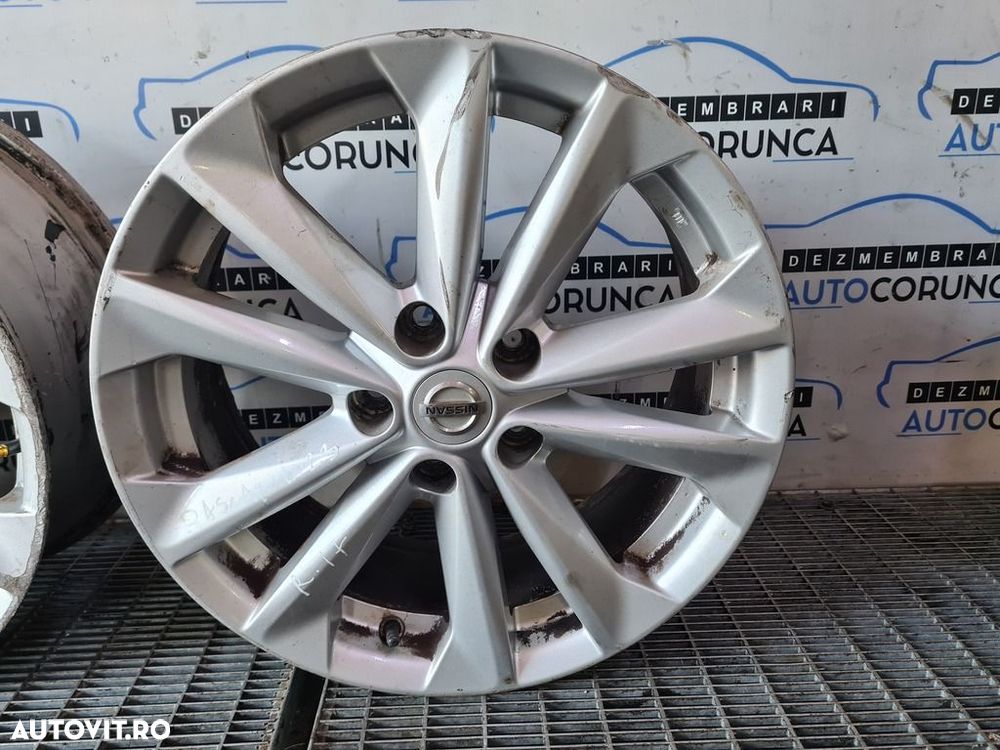 Jante aliaj Nissan Qashqai J11 2013 - 2017 (1023) R17 R17 ET40 5*114.3 - 2