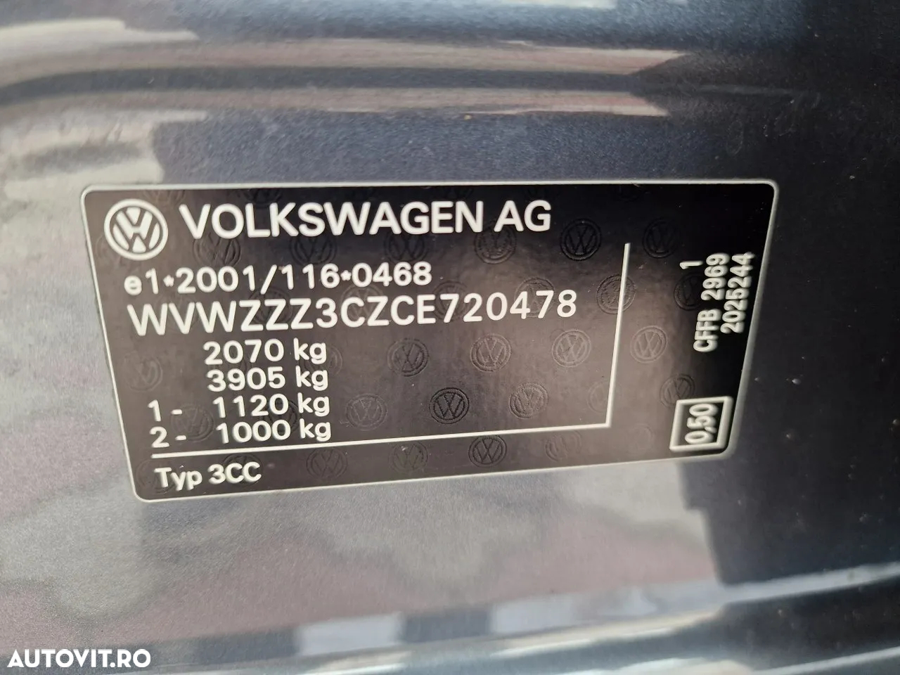 Volkswagen Passat CC 2.0 TDI BlueMotion Technology DSG - 27