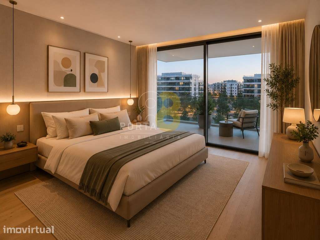 T2 Exclusivo com Terraço de 80 m² | 2 Suites | Piscina e Garagem Box - Grande imagem: 3/25