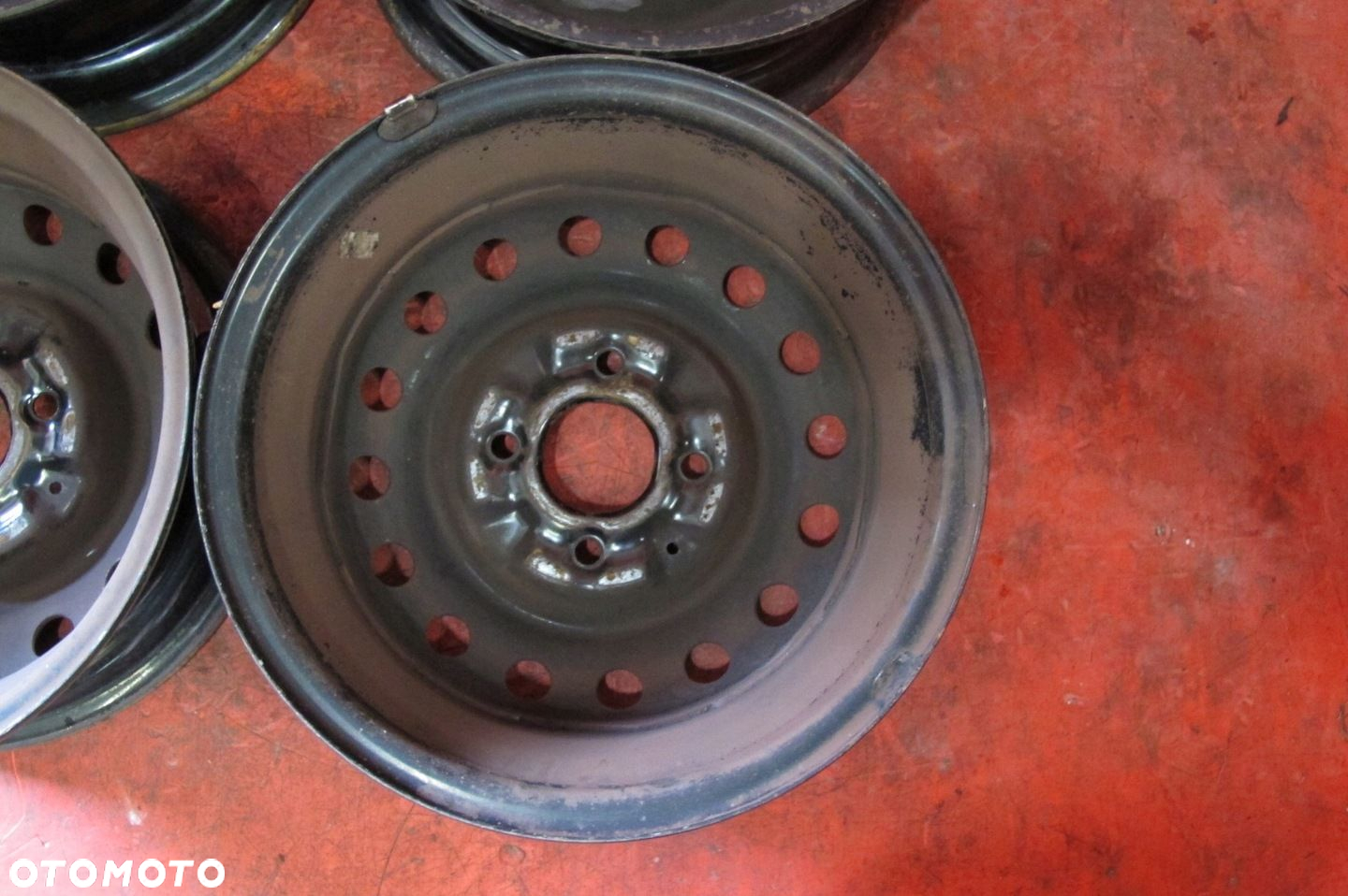NISSAN NV200 09- FELGI STALOWE 14 5x114.3 5.5J ET45 JX50A KOMPLET - 13