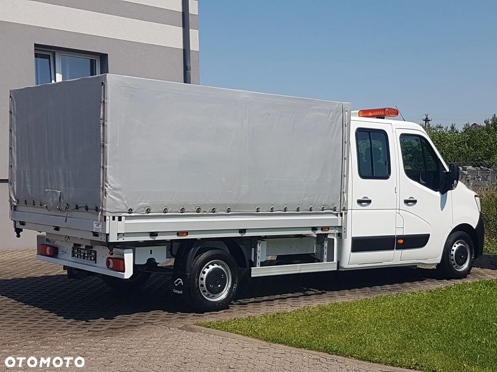 Renault MASTER DOKA 7-OSÓB PLANDEKA PAKA SKRZYNIA ŁADUNKOWA DOUBLE KABINA KLIMA TEMPOMAT KRAJOWY - 4
