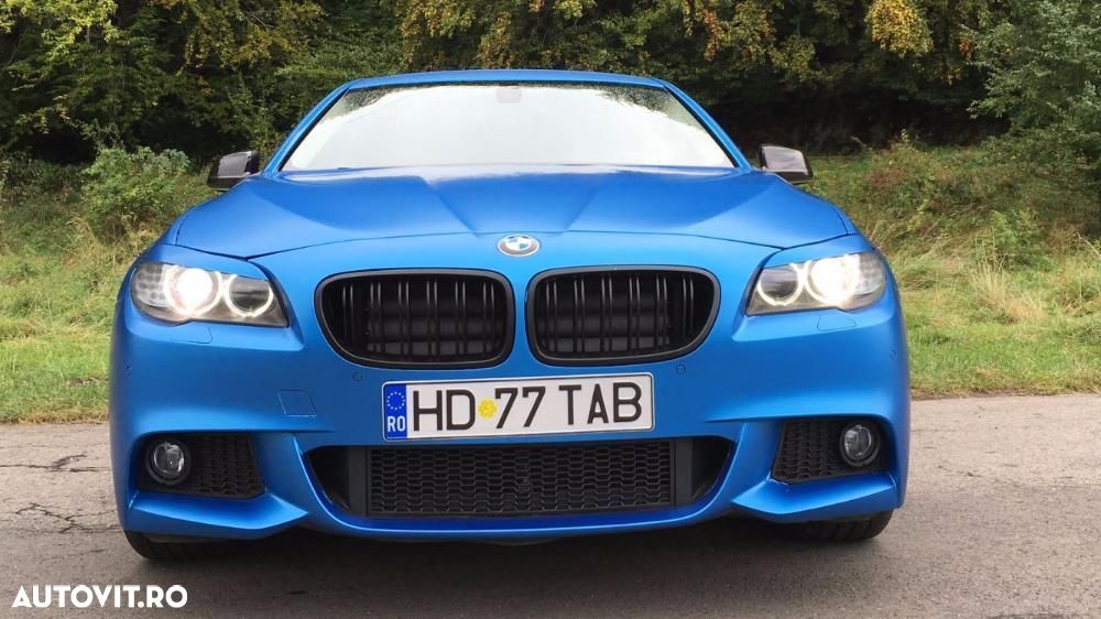 Grile BMW pentru Seria 5 F10 F11 NEW M5 M LOOK NEGRU MAT  CALITATE PREMIUM ⭐️⭐️⭐️⭐️⭐️ - 3