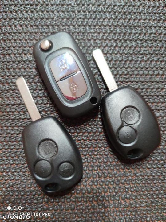 Kluczyk Renault Trafic 3 Master 3 Clio 3 Modus Kangoo Movano Vivaro Kodowanie Gratis - 1