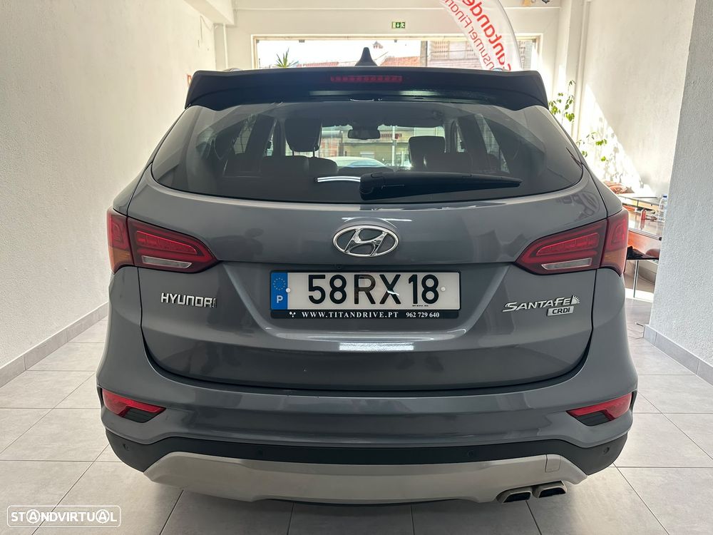 Hyundai Santa Fe blue 2.2 CRDI 2WD Style - 4