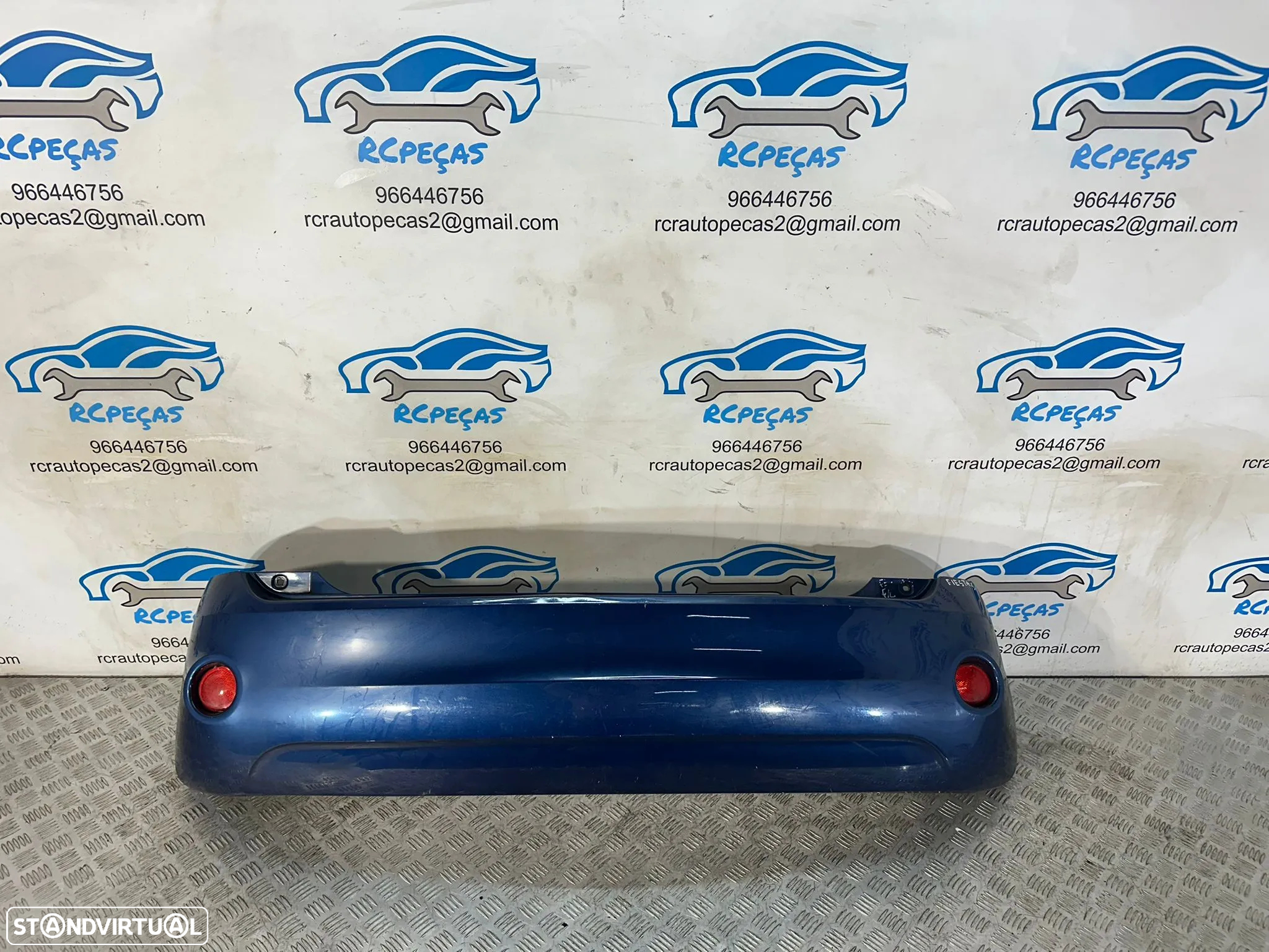 Parachoques Traseiro Tras Original Ford Fiesta 5 MK5 V Facelift 6S61-17K82 2002 - 2008 - 5