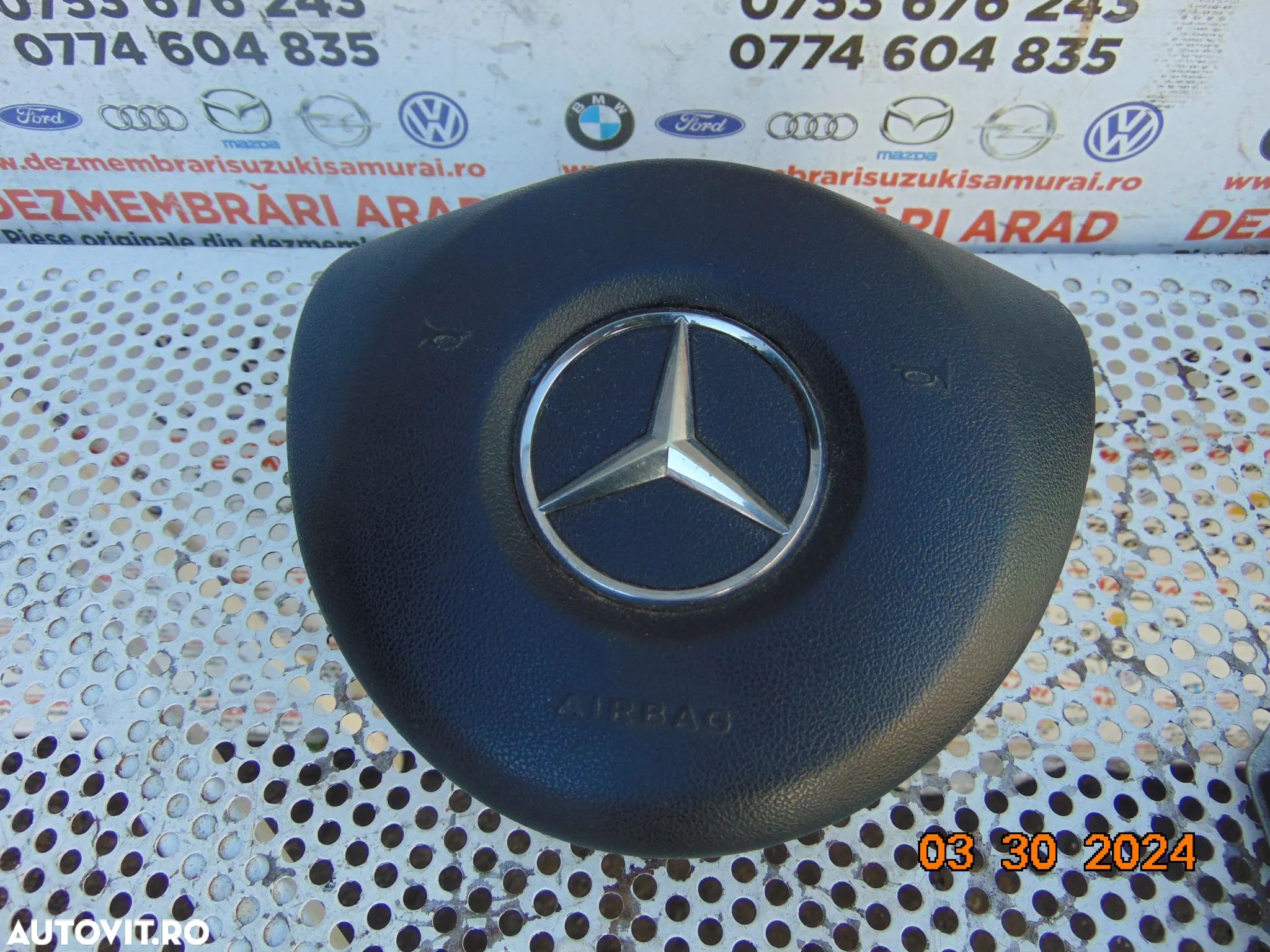 Airbag sofer Mercedes Vito w447 viano v class airbag stanga sofer - 1