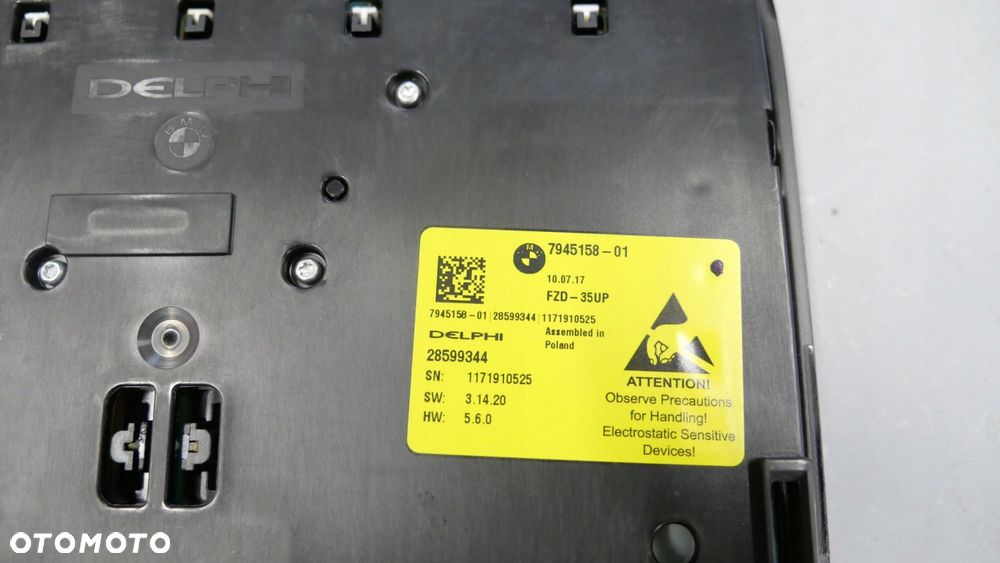 bmw x3 g01 x4 g02 g30 g31 moduł centrum dachu lampka podsufitki 7945158 - 12