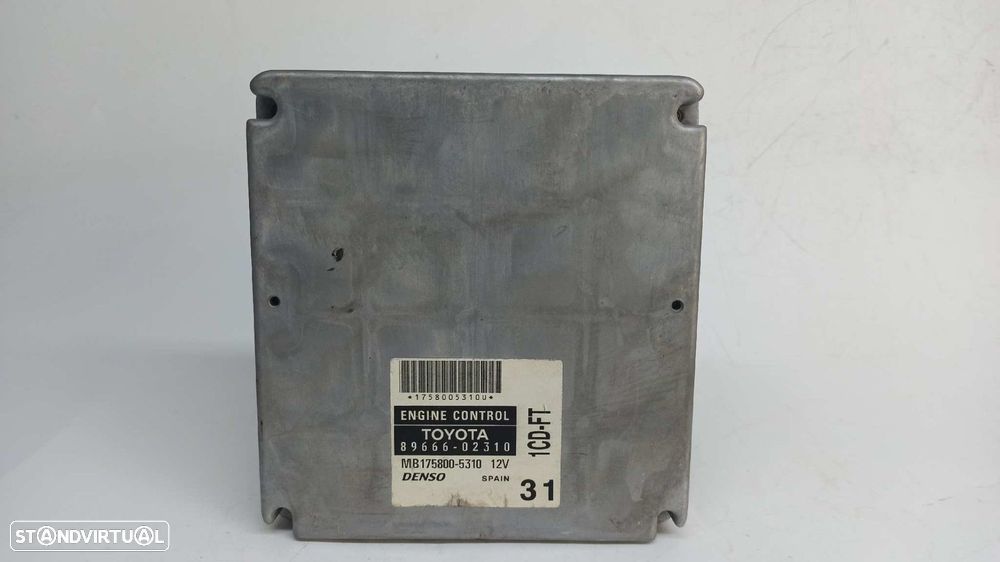 CENTRALINA DO MOTOR UCE TOYOTA COROLLA (E12) 2.0 D-4D LINEA SOL BERLINA - 1