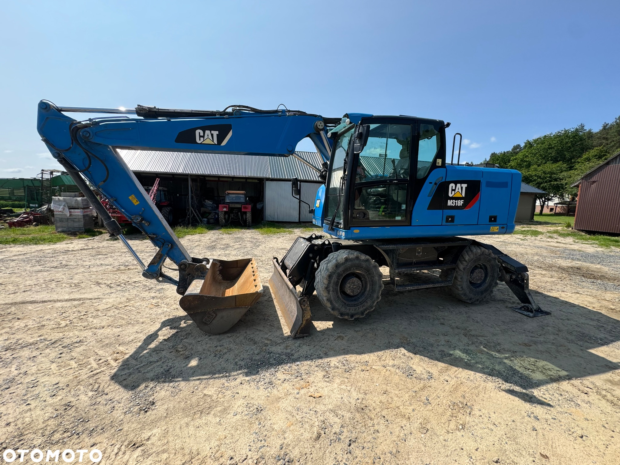 Caterpillar M 318 F Super Stan Koparka Kołowa - 7