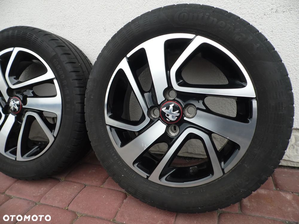 Felgi 15" 4x100 Peugeot 108 107 Citroen C1 Toyota Aygo 165/60R15 - 1
