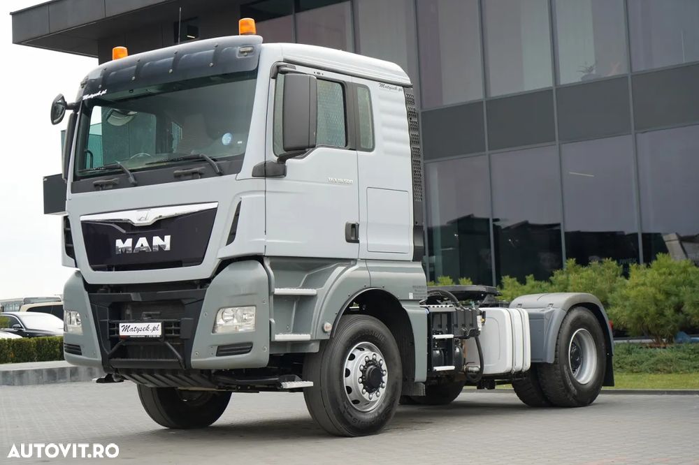 MAN TGX 18.500 / 4x4 / HIDRAULICĂ / HIDROPILARE / CABINĂ JOSĂ / EURO 6 / - 2