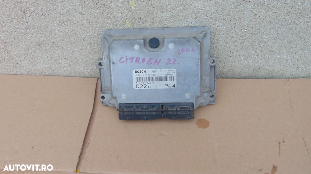 ECU Calculator motor Peugeot Boxer 2.2 HDI an 2006 cod 0281010484 - 1