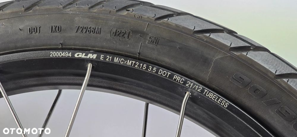 Kolo Przod  Felga Tarcza Oska Triumph Tiger 1200 Rally 22- - 6