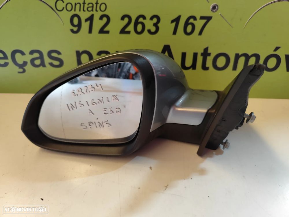OPEL INSIGNIA A ESPELHO RETROVISOR ESQUERDO - ER284 - 5