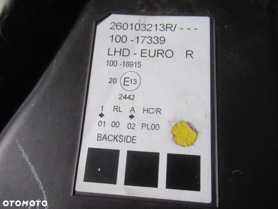 LAMPA PRZEDNIA PRZÓD PRAWA RENAULT KANGOO II 2 2007-2013 rok - 10