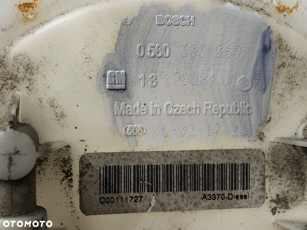 POMPA PALIWA - 68.00 PLN - OPEL ZAFIRA B Nadwozie pełne/minivan (A05) 2005 - 2015 1.9 CDTI VAN - 3