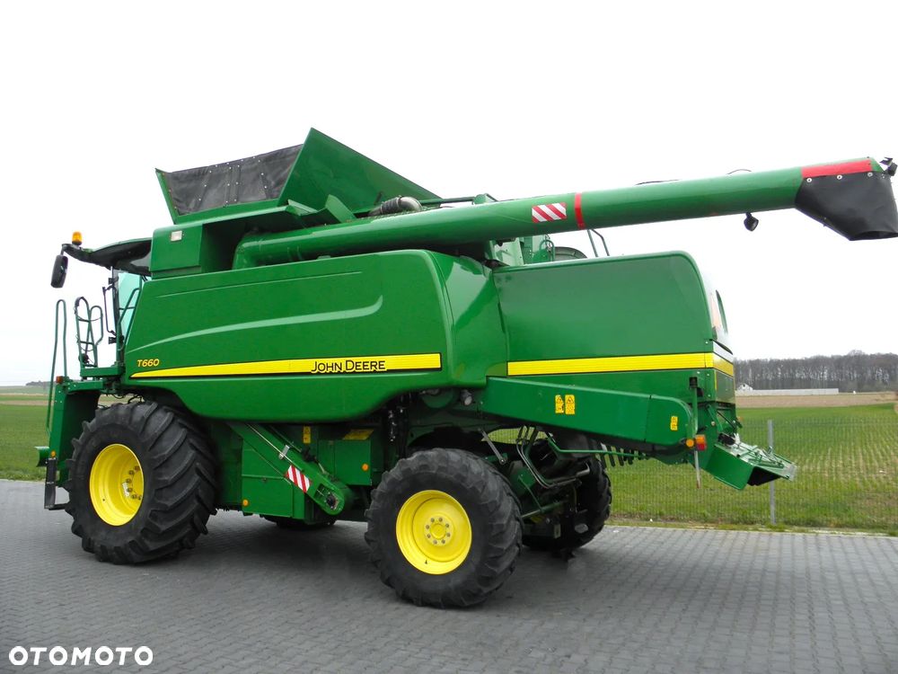 John Deere T660 2014 Rok, heder 7,6 m, Nie Malowany, Stan Bardzo Dobry - 5