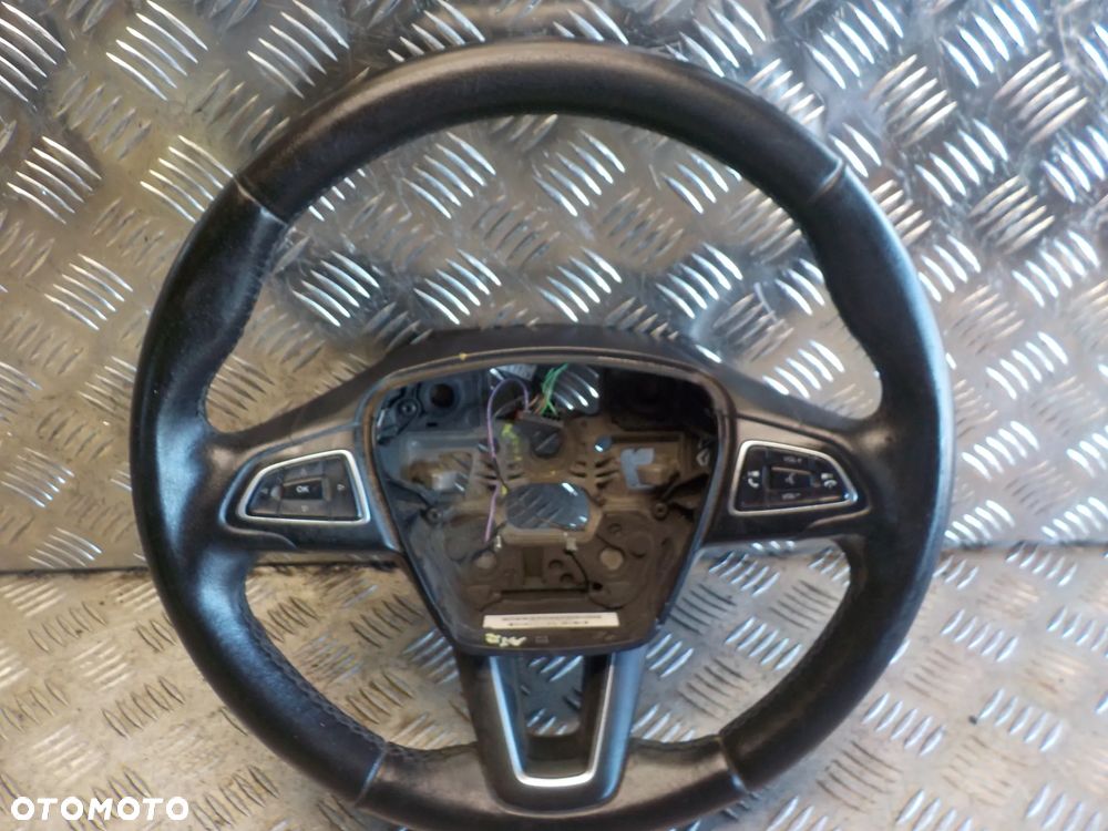 FORD FOCUS MK3 KIEROWNICA CZARNA SKÓRA MULTIFUNKCJA