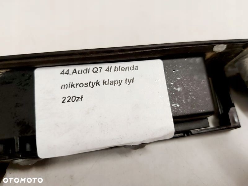 audi q7 4l blenda mikrostyk klapy tył - 6
