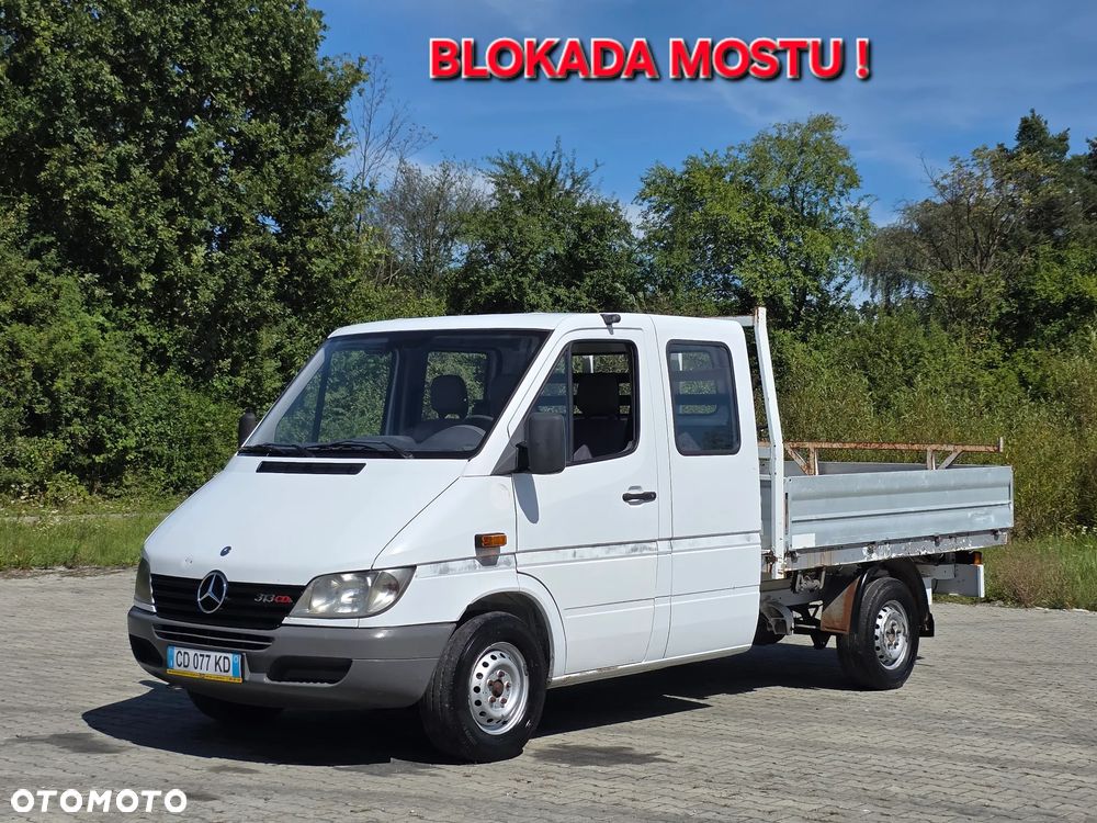 Mercedes-Benz Sprinter 313 CDI Doka/Dubel Kabina Skrzynia 3.20 M ! Blokada Mostu ! Bez Korozji  ! - 1