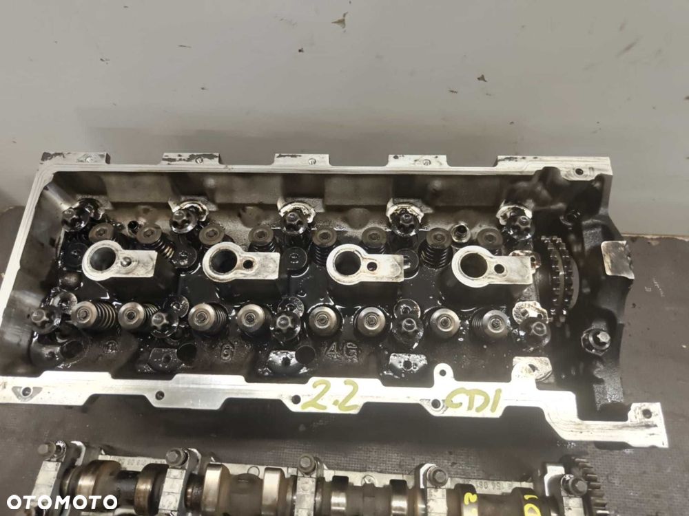 Mercedes 00-09 2.2 diesel GŁOWICA SILNIKA WAŁKI a110105020 r6110160504 - 2